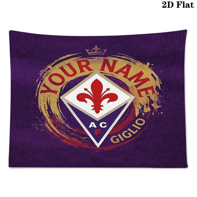 Custom Name ACF Fiorentina Printed Tapestry – Wall Hanging for Bedrooms, Dorms, and Home Decor
