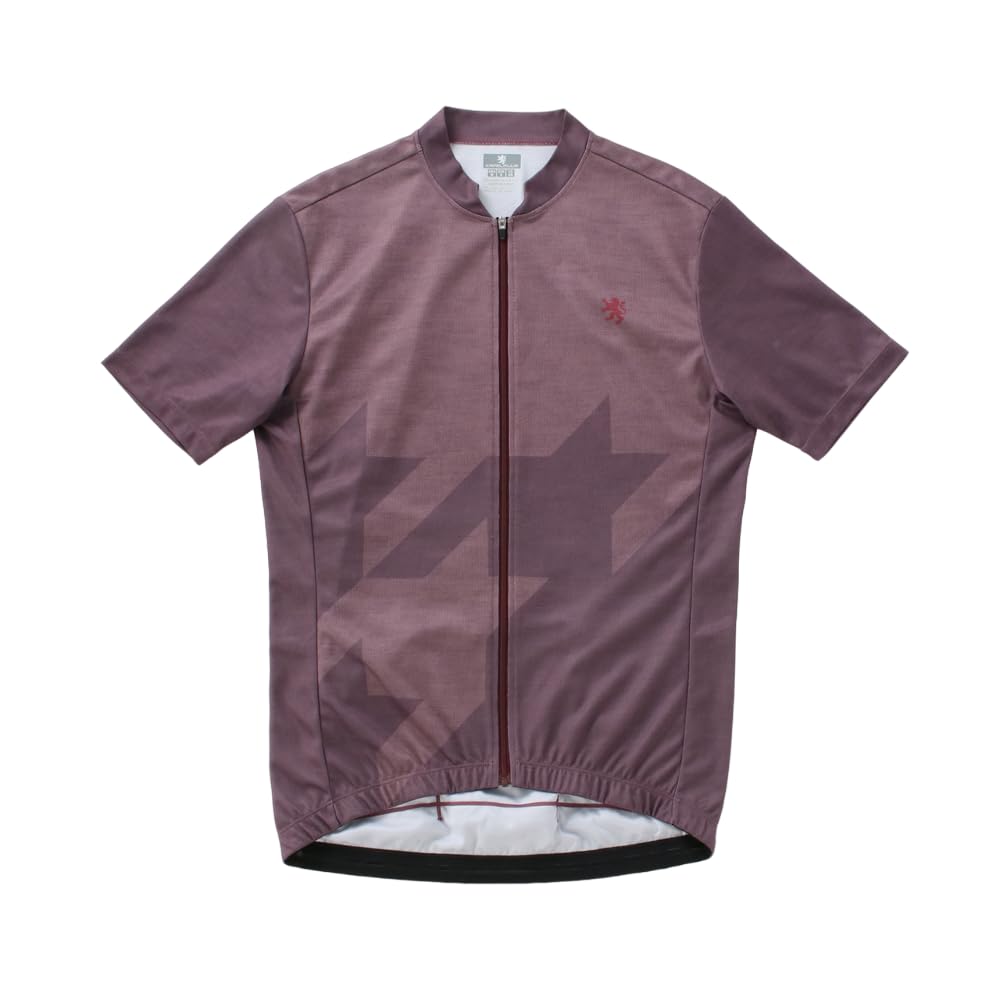 Kapelmuur Short Sleeve Cycling Houndstooth Size XS Jersey, Print, Red,