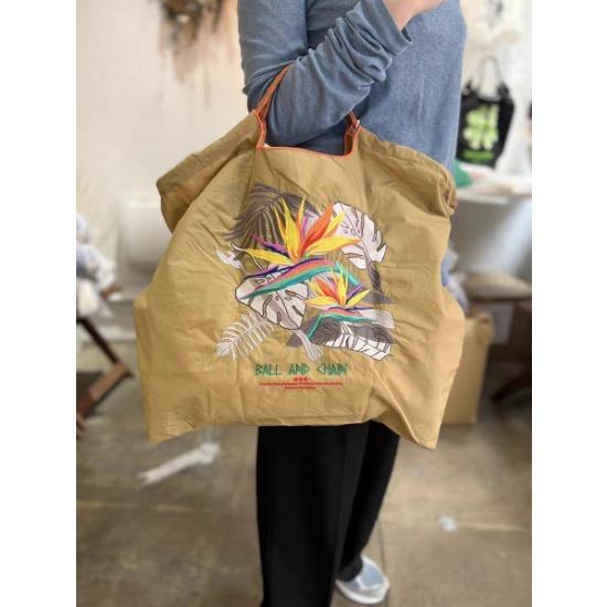 Embroidery Shopping Bag Women'S Fashion Niche Large Capacity Shoulder Bag Tide