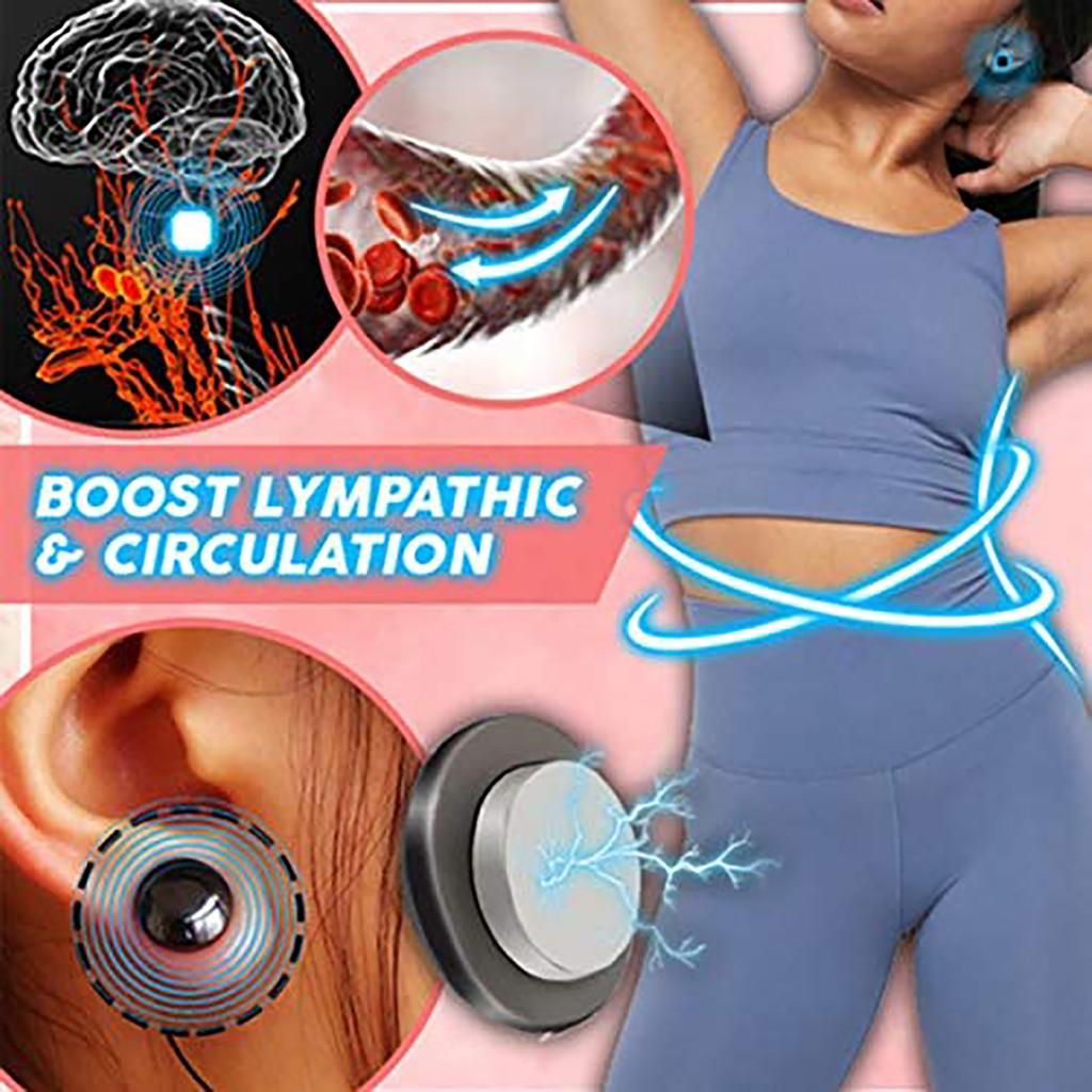 4 шт. магнитные акупунктурные точки унисекс, стимулирующие ювелирные изделия, серьги-гвоздики для ушей