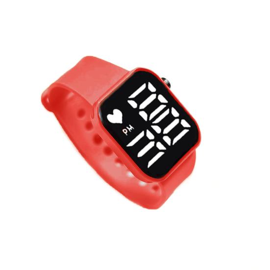 Электронные часы Легко читаемые Декоративные электронные часы на батарейках для мальчиков и девочек Повседневная одежда