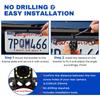 Universal Car Rear View Camera License Plate Bracket Kit Holder For Backup Camera Reverse Camera