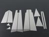 BRIGHTZ Stainless Steel Pillar Panels for Honda Odyssey with Standard Set 8940 Ultra-Mirror RB1-2 (Early Model) RB1/RB2 (Compatible Visors) 12-Piece