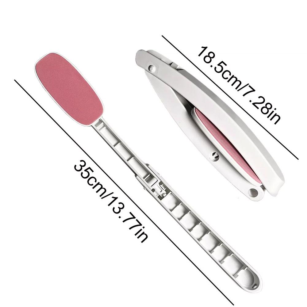 Аппликатор для спины, складной аппликатор для лосьона, щетка для спины для женщин, инструменты, портативный, с ручкой, для купания P7B4