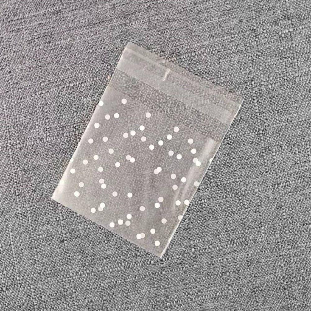 100pcs Self-adhesive Candy Bag Baking Packaging Gift Bag Party Cookie Bag Cookies Packing