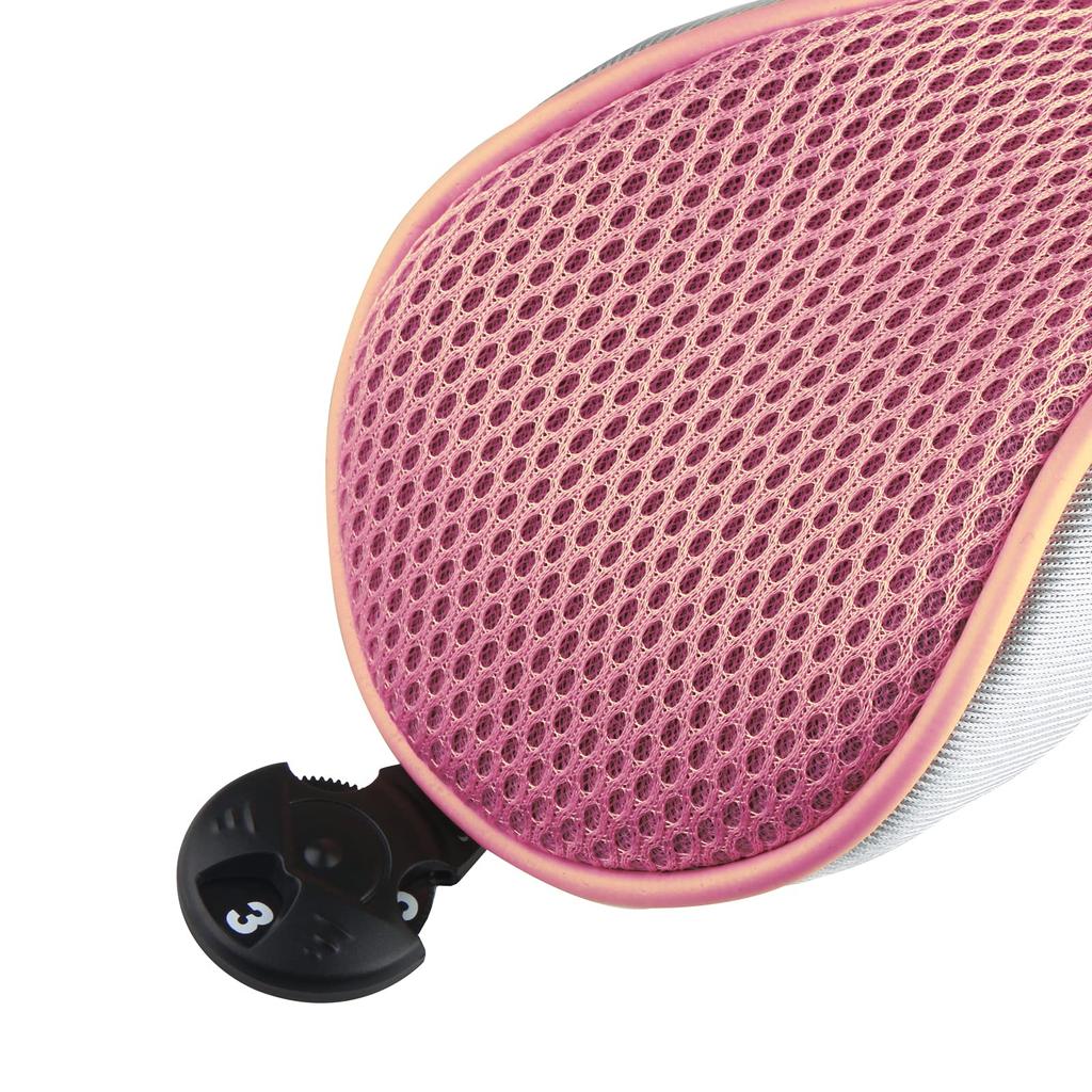 Andux Long Neck Golf Hybrid Club Headcovers with Interchangeable Numbered Set of Tags, 4, CTMT-02 (Pink)