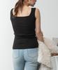 Emptio Square Neck Tank Top with Short and Mini Padded for Posture and Sleeveless Night and Made of Cotton for a Comfortable Butt and Functional Bra