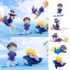 Multicolor Aquarium Ornament Cartoon Witch Desktop Knicak-knack Creative Fish Tank Decoration