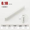 Круглая черная ручка-кнопка Т-образной формы для дверцы шкафа с серыми, золотыми и серебристыми краями