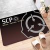 S-SCP Foundation Ванный коврик Противоскользящий Впитывающий воду Длинная полоса Подушка Коврик для спальни Приветственный коврик