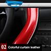 5 Colors 15\ High-Grade Durable Leatherette Material And Slip Resistance Car Auto Universal Steering Wheel Cover