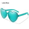 Очки для вечеринок UV400 Защита Clout Goggle Солнцезащитные очки в форме сердца Солнцезащитные очки в форме сердца для женщин