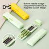 3-In-1 Needle Threader Seam Remover Needle Storage Box Hand Sewing Embroidery Cross Stitch Needle Threading Thread Removal Tools