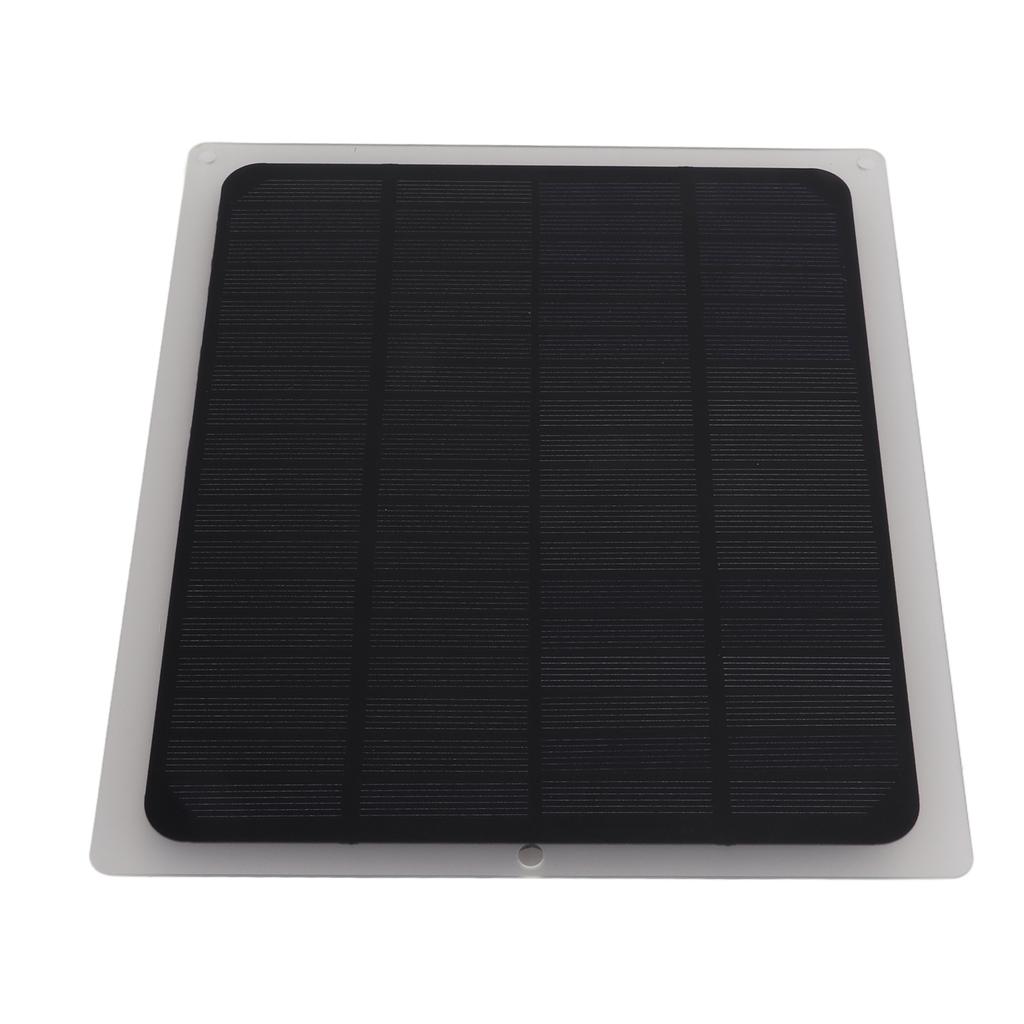 10W 12V USB Solar Panel Powered Fan Waterproof Outdoor Camping Household Appliances
