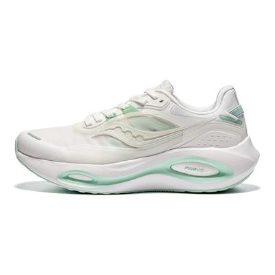 Кроссовки Saucony S18188-3 Phoenix Inferno 3, дышащие, с амортизацией, низкие, для тренировок и бега, женские, бело-зеленые