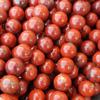 Natural Red Jasper Beads, Smooth Round Beads, Loose Natural Red Jasper Gemstone Beads For Jewelry Making, 6 Mm 8 Mm 10 Mm Size Beads.