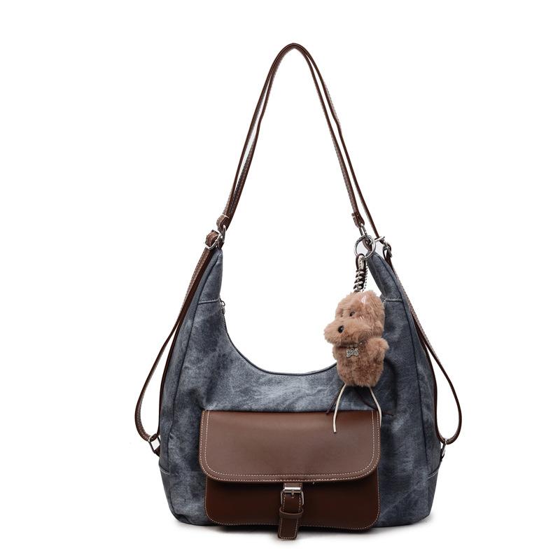 Сумка большой вместимости женский 2025 новый рюкзак, дорожная плечевая сумка премиум-текстуры, сумка-тоут для поездок на работу