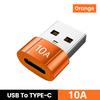 10A USB 3.0 к Type C адаптер OTG Type C папа к USB мама конвертер для ноутбука Xiaomi Samsung USBC адаптер быстрой зарядки