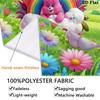 Cartoon Care bears Wall Tapestry Aesthetic Wall Hanging Printed Fabric Blanket Decorative Tapestries for Bedroom Living Room Home Decor