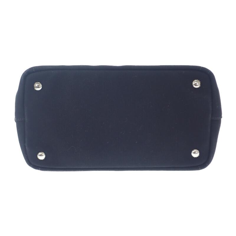 Prada 1BG439 2WAY Bag Black Canvas Women