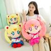 Yoqimli multfilm Sailor Moon yumshoq o'yinchoq kawaii mushuk yumshoq o'yinchoq chaqaloq yumshoq qo'g'irchoq bola yumshoq yostiq qiz tug'ilgan kun Rojdestvo sovg'asi