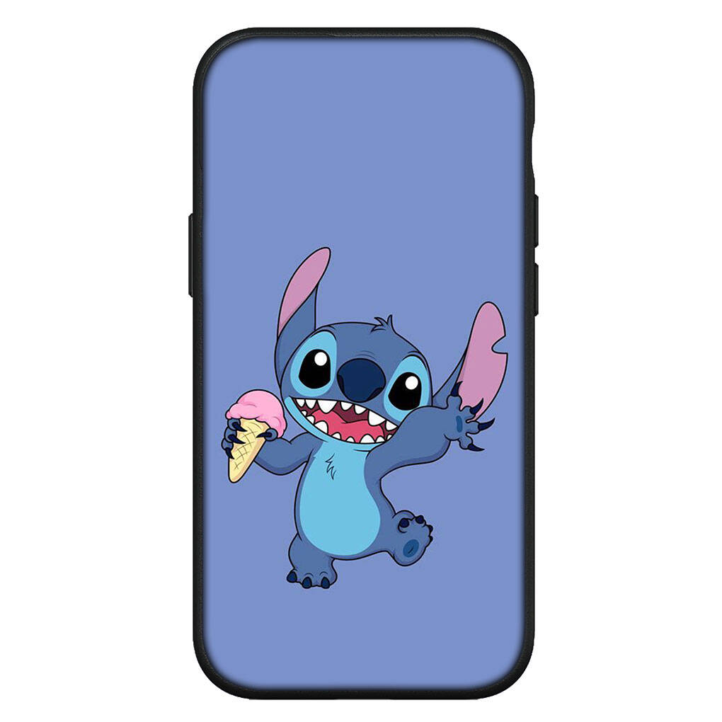 Чехол для iPhone 17 16 15 Xiaomi Poco Redmi Note 14 13 12 Pro Max 9 16e Samsung Galaxy S25 S24 S23 OPPO Huawei Синий Лиловый Розовый Стич Аниме Чехол для телефона