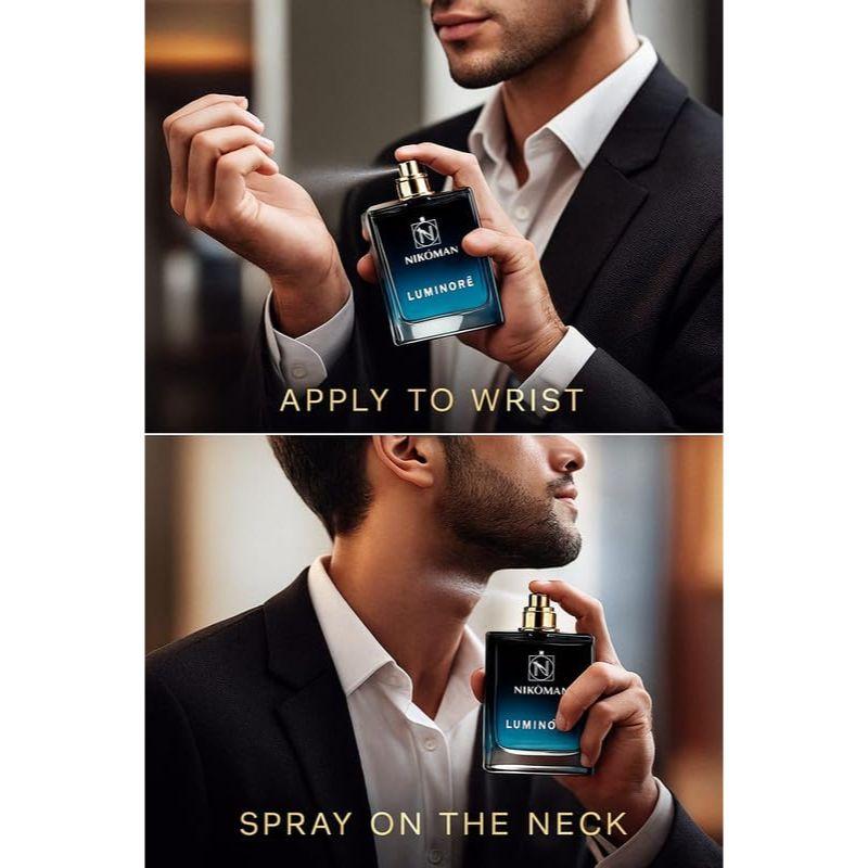 Luminore Eau de Parfum 100 ml | Long-Lasting Floral Perfume for Women and Men| Premium Gift for Man and Women | Long Lasting Luxury Scent Fragrance|