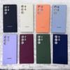 Чехол для телефона Samsung S25Ultra из жидкого силикона с полным покрытием - Защитный чехол S23 с ощущением кожи