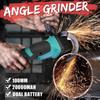 Electric Angle Grinder Cordless Brushless Tool 18V Rechargable Lithium Li-ion Battery for Polishing Cutting Grinding New