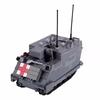 Вторая мировая война США Основной боевой танк M26 M12 Бронированный автомобиль Военный медицинский автомобиль Скоростной катер Сцена войны Грузовой перевозчик Кирпичи Игрушки Подарок для мальчиков