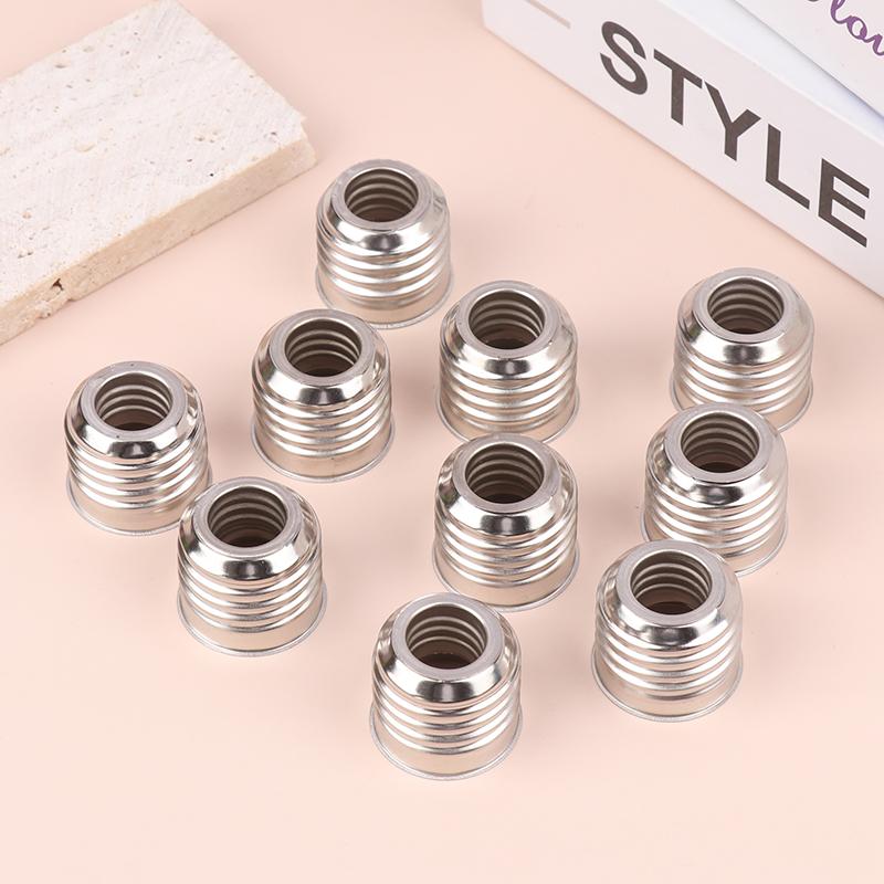 10 шт. 110 В от E27 до E14, держатель лампы, конвертер, огнестойкая розетка, цоколь, преобразователи, адаптер для лампочки, аксессуары для освещения