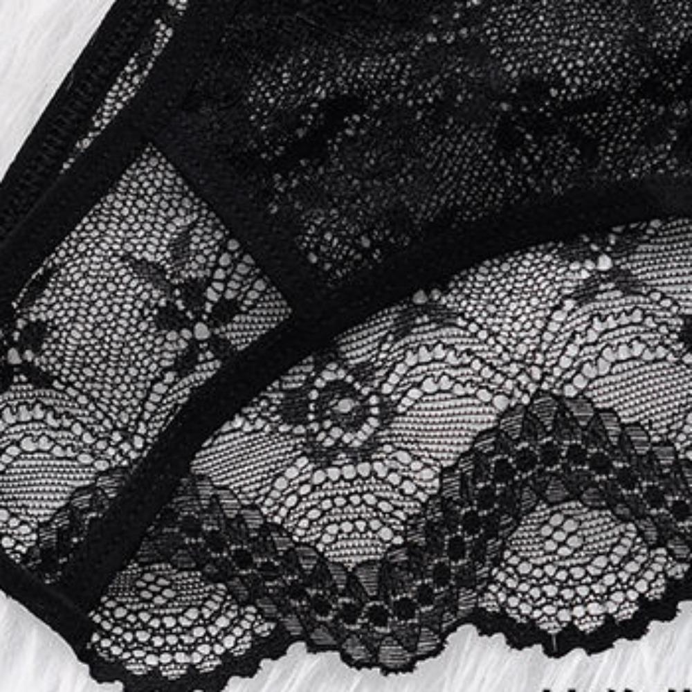 Summer Women Lace Flower Panties Low-Rise Underwear Trendy Lace Briefs Female Soft Underpants Lingerie