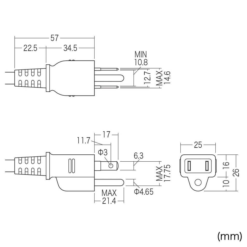 Sanwa Supply TAP-RE2MN PC-Linked Tap, 8 Outlets, with 3P-2P Conversion Adapter