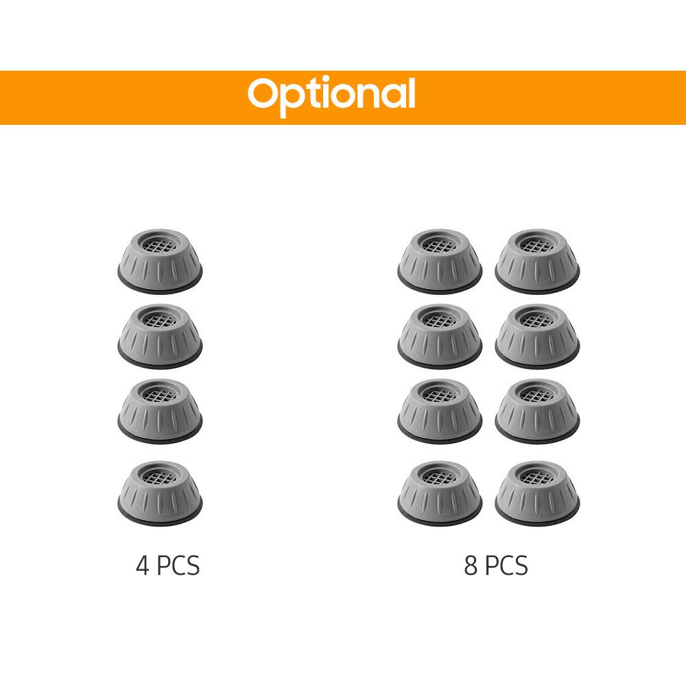 8 шт. антивибрационные подушечки для стиральной машины, резиновая подставка для ног, влагостойкая шумоподавляющая шайба