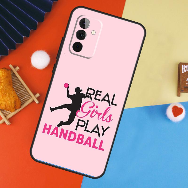 Стильный чехол для игры в гандбол для Samsung Galaxy A15 A25 A35 A55 A52 A32 A12 A14 A34 A54 A51 A71 A53 A33 A13