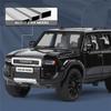 1/32 Toyota 2024 PRADO Land Cruiser Модель автомобиля из сплава Литой металл Внедорожники Модель автомобиля Звук и свет Детская игрушка Подарок