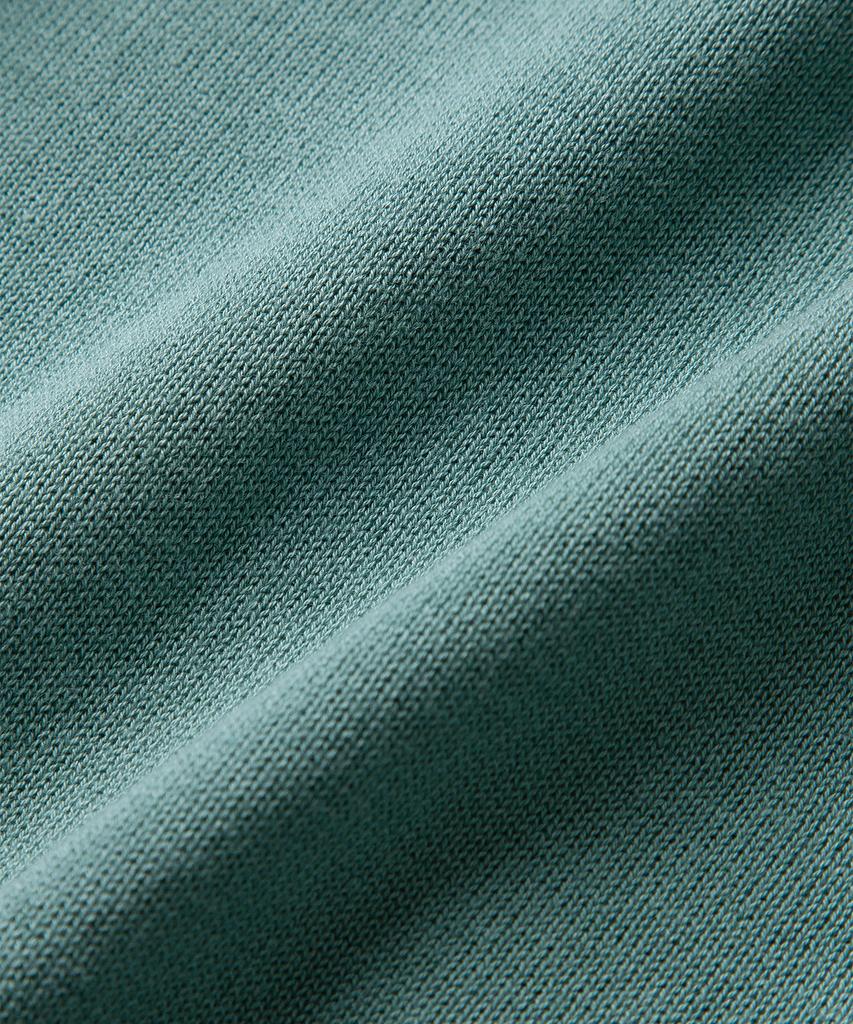 AMFEAST Essential Round Half Knit Aqua Green