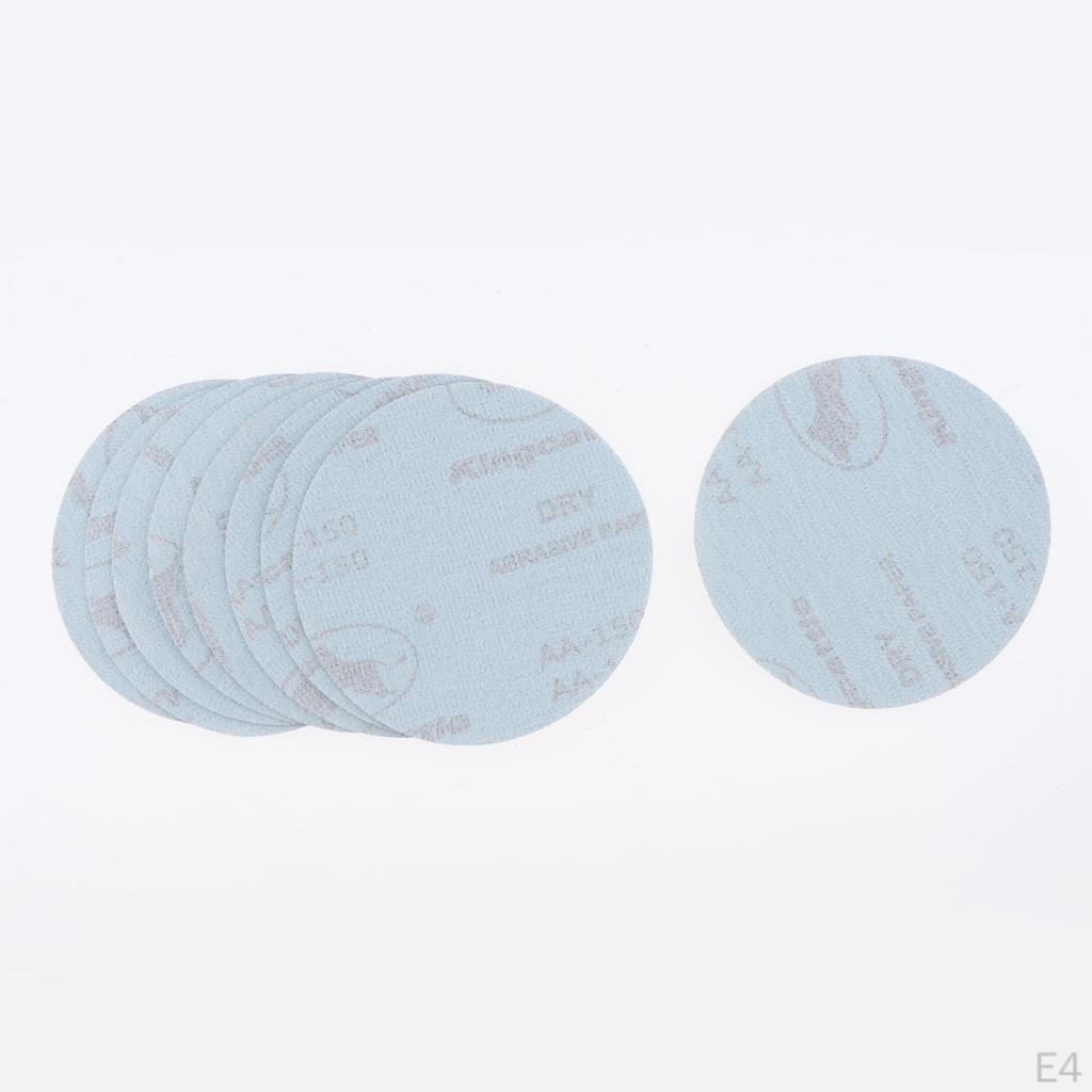 10Pcs 120mm 5inch 80-800Grit Discs Sanding Polishing Pad Equipment Oscillating Tool Pads