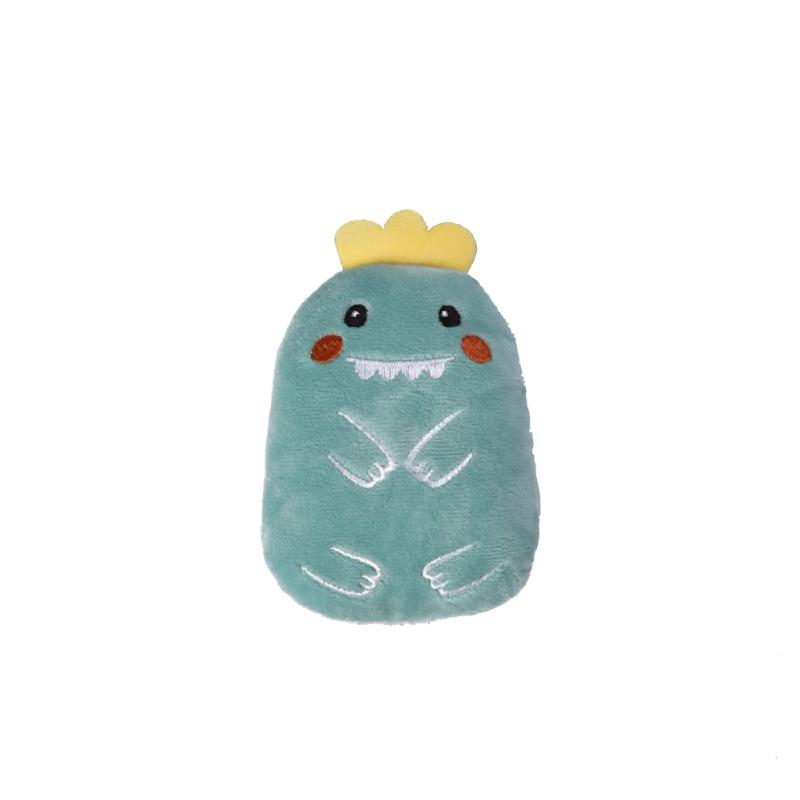 Игрушка Кошачья мята Мультяшная в форме животного Звуковая Устойчивая к царапинам Плюшевая Игрушка с ароматом кошачьей мяты