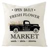 Retro Spring Series Pillowcases Home Sofa Pillowcases
