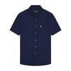 Lyle & Scott Mens Basket Weave Short-Sleeved Shirt