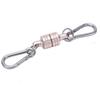 MagConnect 2KG Магнитный отсоединяемый разъемный брелок Надежное крепление ключей к сумке Легкий доступ к ключам Серебристый
