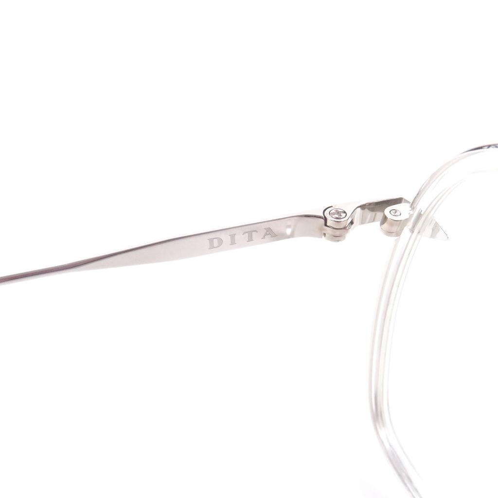 Pristine DITA Glasses ATARON THREE Silver mens DTX442-A-03 Used