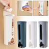 Self Adhesive Underwear Storage Box Wall-Mounted Dustproof Garbage Bag Dispenser Large Capacity Simple Style