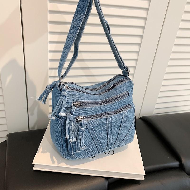 Винтажная сумка через плечо джинсовая сумка кроссбоди