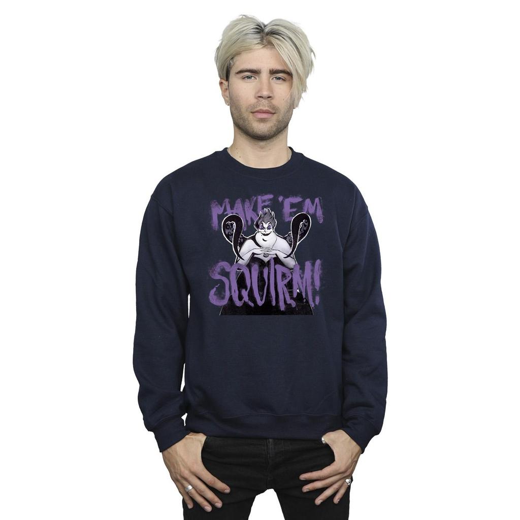 Disney Mens Villains Ursula Purple Sweatshirt