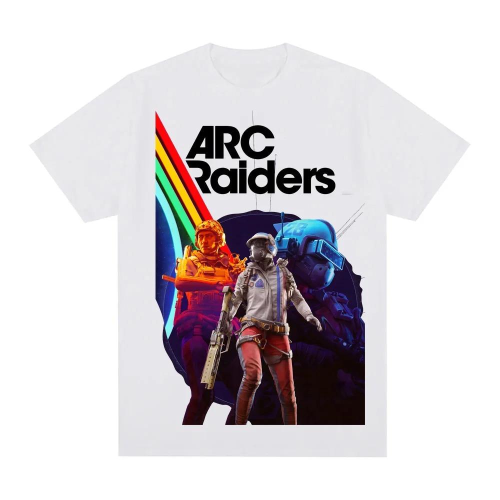 Игровая футболка ARC Raiders Новый стиль 2025 Высококачественная печать 100% хлопок Удобные мягкие футболки с круглым вырезом