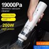 1 Портативный автомобильный пылесос Ручной бесщеточный пылесос Беспроводной пылесборник Всасывание и выдувание Всасывание шерсти домашних животных