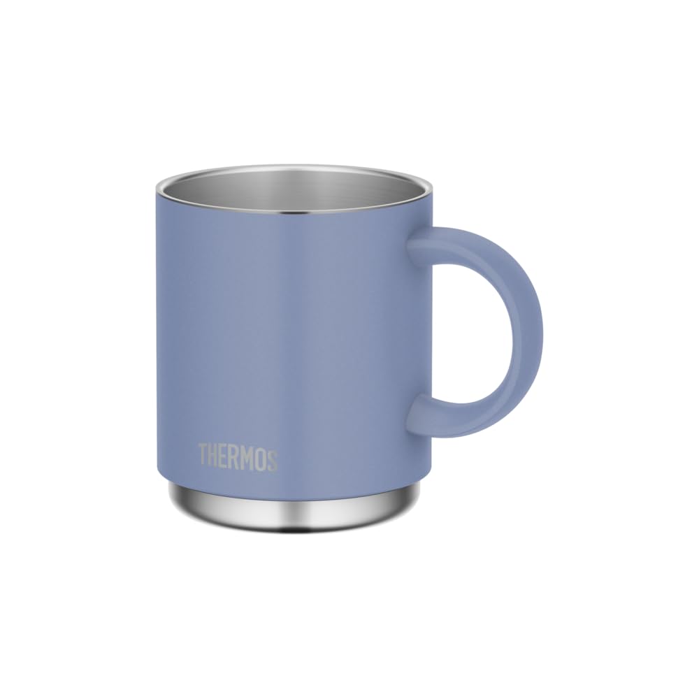 Thermos Vacuum Insulated Mug 350ml Ash Blue Gift Packaging ASB Dishwasher Safe Model JDS-352
