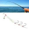 Soft Squid Fishing Trolling Lure 22g Luminous UV Squid Jig For Sea Fishing Boat Fishing Wobblers Bait Rockfishing